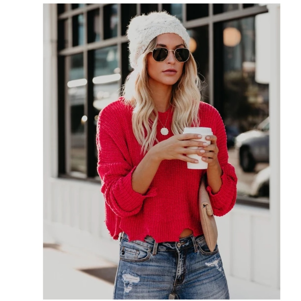 HEIDI Distressed Hoodie